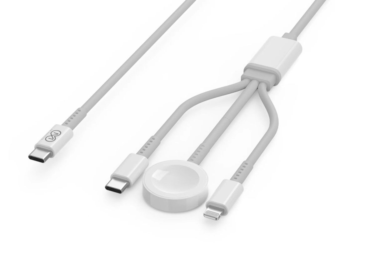 3in 1 FAST CABLE USB-C To (C+L+Watch) 2.4A