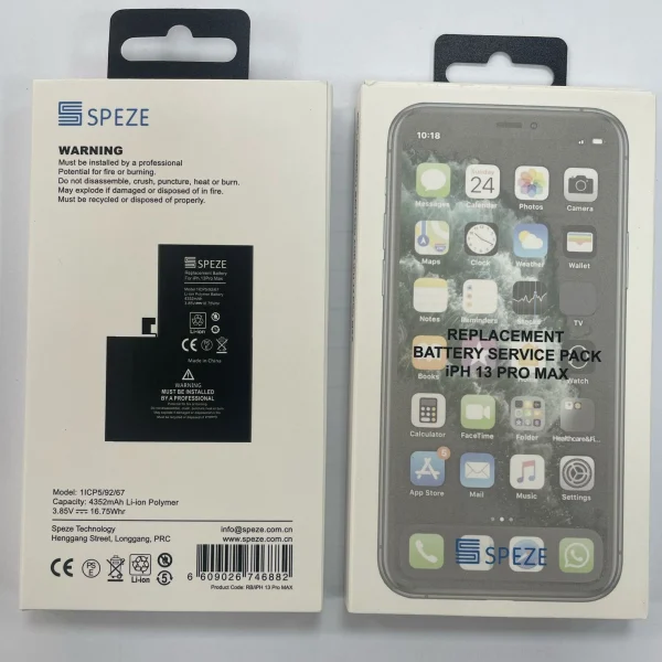SPEZE IPHONE 13 BATTERY NO POP