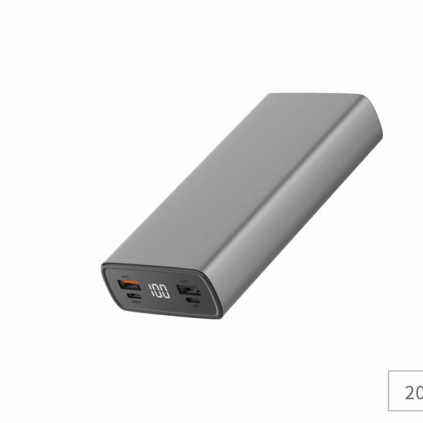 MONARCH ENERGY BAR T20 PD DIGITAL Power Bank 20000 Gunmetal