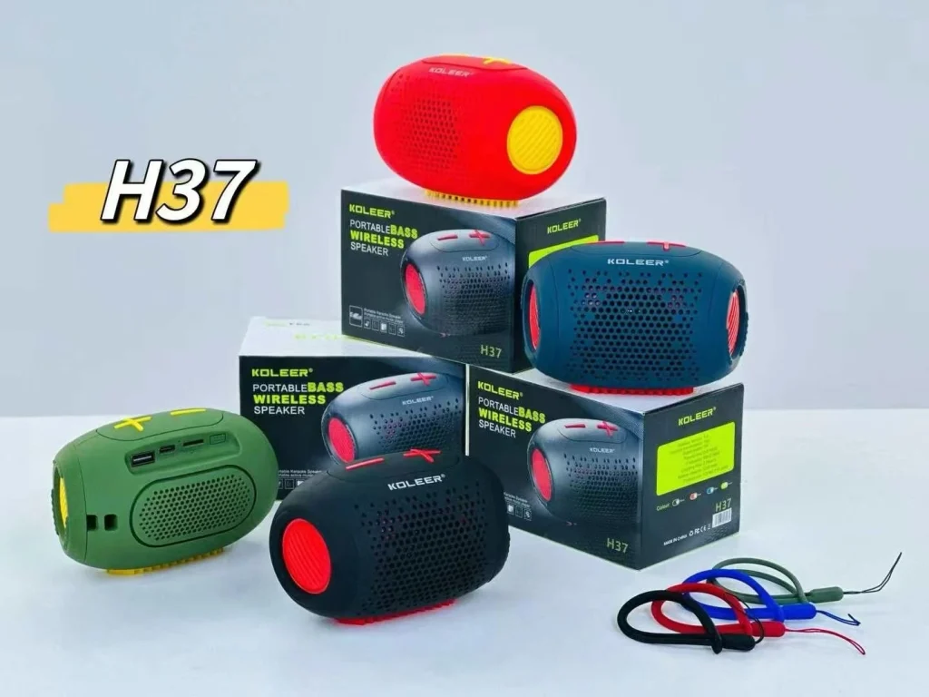 BLUETOOTH SPEAKER H37 BLACK